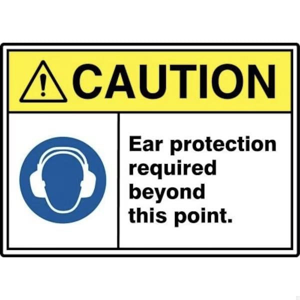 Accuform ANSI CAUTION SAFETY SIGN SAFETY MRPE638VA MRPE638VA - main